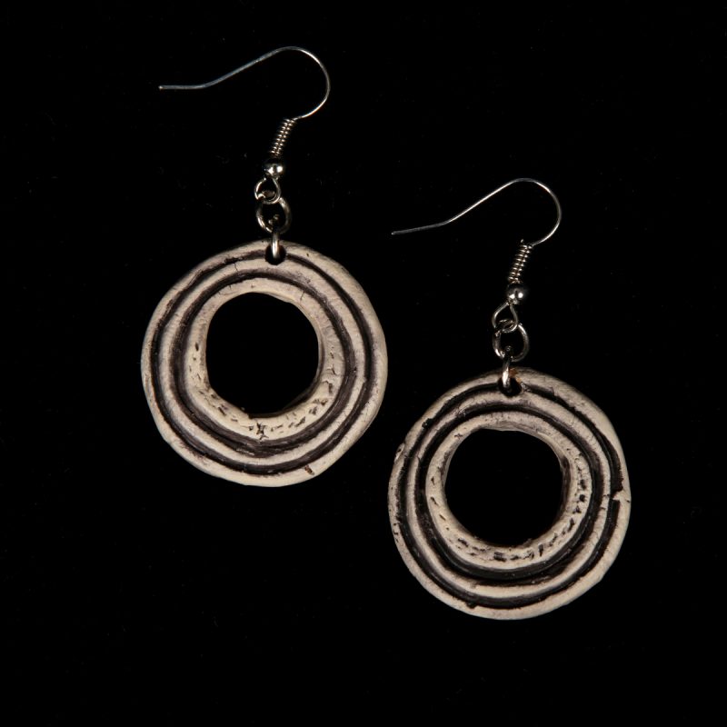 Earrings, spiral, classical Ancient Greece, mystic look, vintage look, buy greekart.com Greek art ancient Greek traditional Greek Greek store clay jewellery, Athens archaeological art , best gift, long pendant , museum art, ancient Greek art, heritage Greek, jewels, handicraft, handmade jewel, earrings vintage, romantic, modern, contemporary art earrings ancient Greek, Knossos, Phaistos