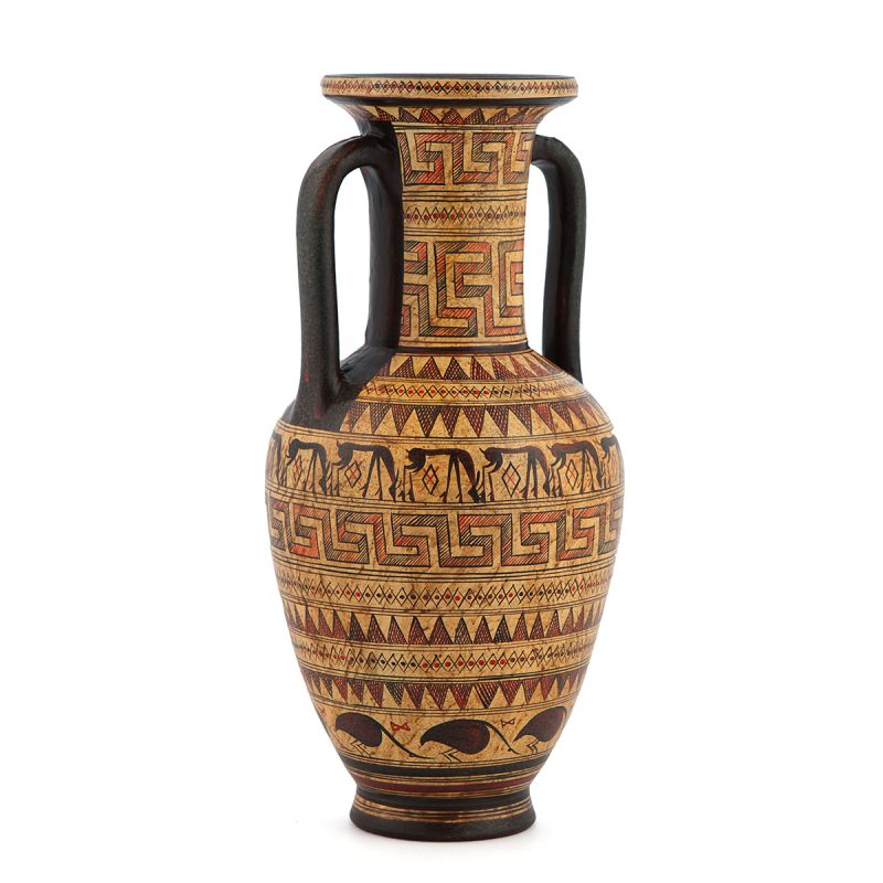 Ancient Greek geometric Amphora, Amphora, ancient Greek vase , Heraklion museum, buy greekart.com, Greek art, ancient Greek, traditional Greek, Greek store, statues, pottery, ancient Greek replicas, all Greek to me, Minoan replica, it's all Greek, replica, Athena, Athens, reproductions museum, art terracotta, handicraft, handmade, Knossos, Festos, Phaistos