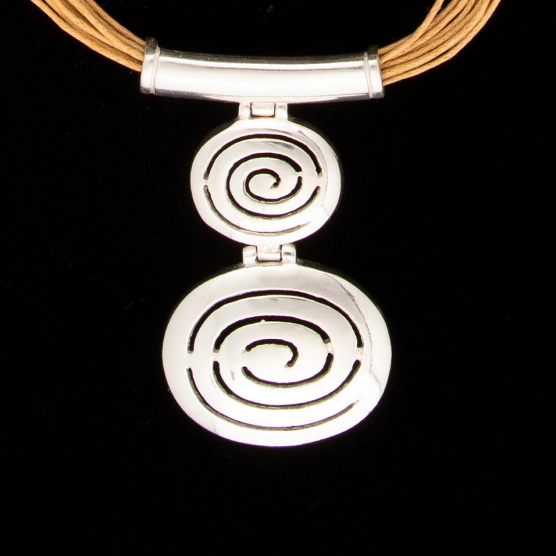 Double Spiral modern design Pendant, sterling silver pendant, Ancient Greece, mystic look, vintage look, bohemian look, buy greekart.com Greek art ancient Greek traditional Greek, Greek store, jewellery, Athens archaeological art, best gift, museum Heraklion, museum art, ancient Greek art, heritage Greek, jewels, handicraft, handmade jewel, pendant vintage, romantic, ancient Greek, romantic look, modern pendant, Knossos, Festos, Phaistos, contemporary art