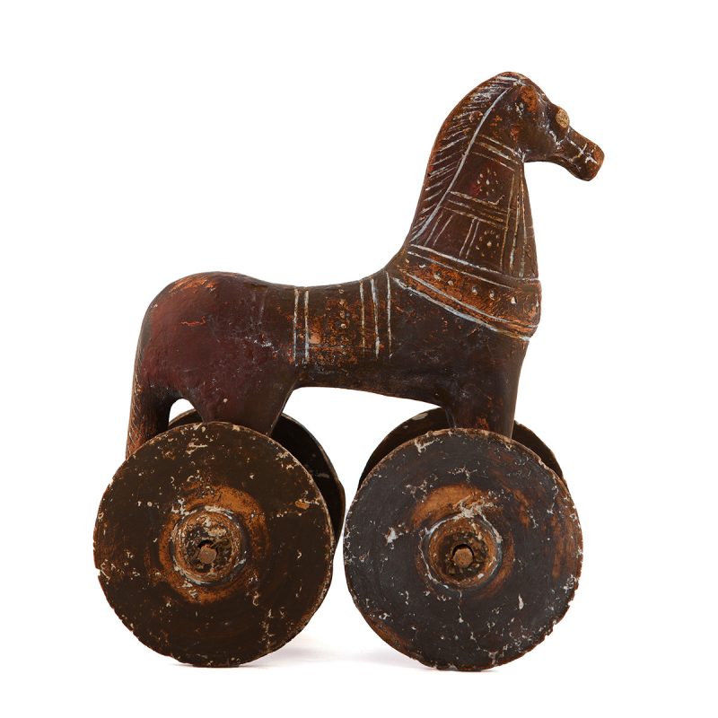 Trojan horse on wheels, ancient toy, Homer, Iliad, ancient Iliad, Ancient Greek, Minoan civilization, Festos disk, Ancient Greek, ancient Greek vase , Heraklion museum, buy greekart.com, Greek art, ancient Greek, traditional Greek, Greek store, statues, pottery, ancient Greek replicas, all Greek to me, Minoan replica, it's all Greek, replica, Athena, Athens, reproductions museum, art terracotta, handicraft, handmade