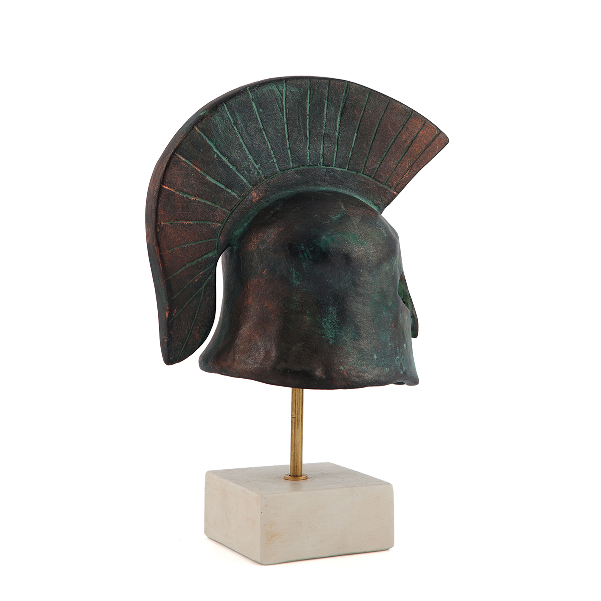 real ancient spartan helmet