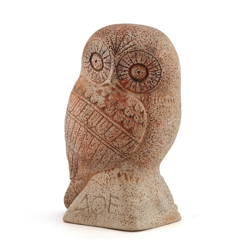 Greek ancient terracotta owl, Ancient Greek, Thebes, Greece, Minoan civilization, Mycenaean civilization , Ancient Greek, ancient Greek vase , Heraklion museum, buy greekart.com, Greek art, ancient Greek, traditional Greek, Greek store, statues, pottery, ancient Greek replicas, all Greek to me, Minoan replica, it's all Greek, replica, Athena, Athens, reproductions museum, art, terracotta, handicraft, handmade, hellenic art, greek busts