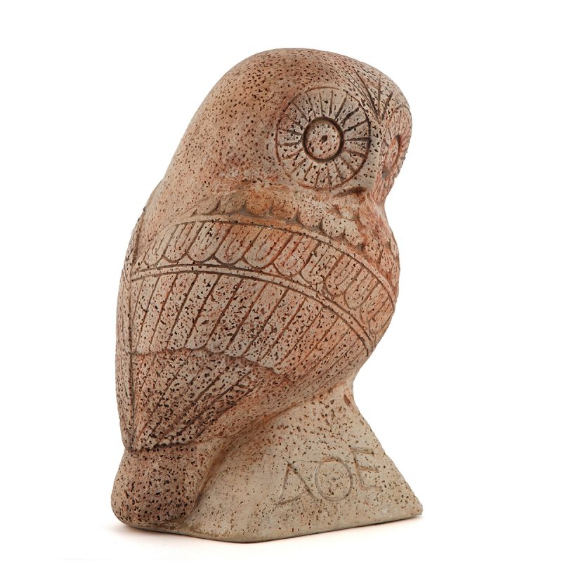 Greek ancient terracotta owl, Ancient Greek, Thebes, Greece, Minoan civilization, Mycenaean civilization , Ancient Greek, ancient Greek vase , Heraklion museum, buy greekart.com, Greek art, ancient Greek, traditional Greek, Greek store, statues, pottery, ancient Greek replicas, all Greek to me, Minoan replica, it's all Greek, replica, Athena, Athens, reproductions museum, art, terracotta, handicraft, handmade, hellenic art, greek busts