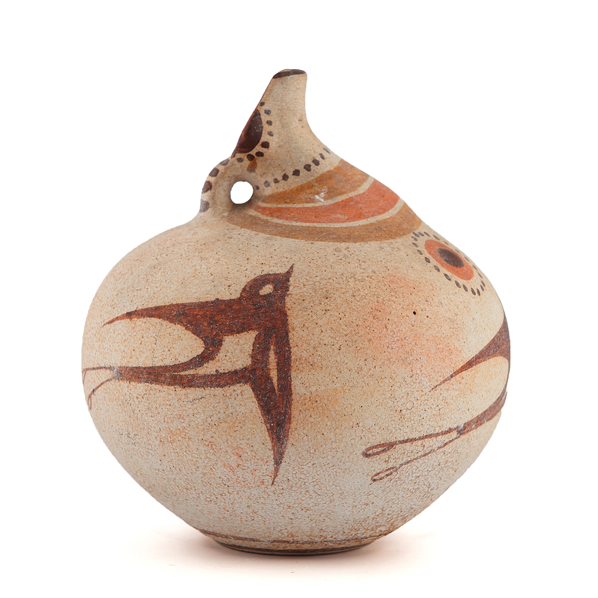 Vessel with swallows from Santorini - GreekArt