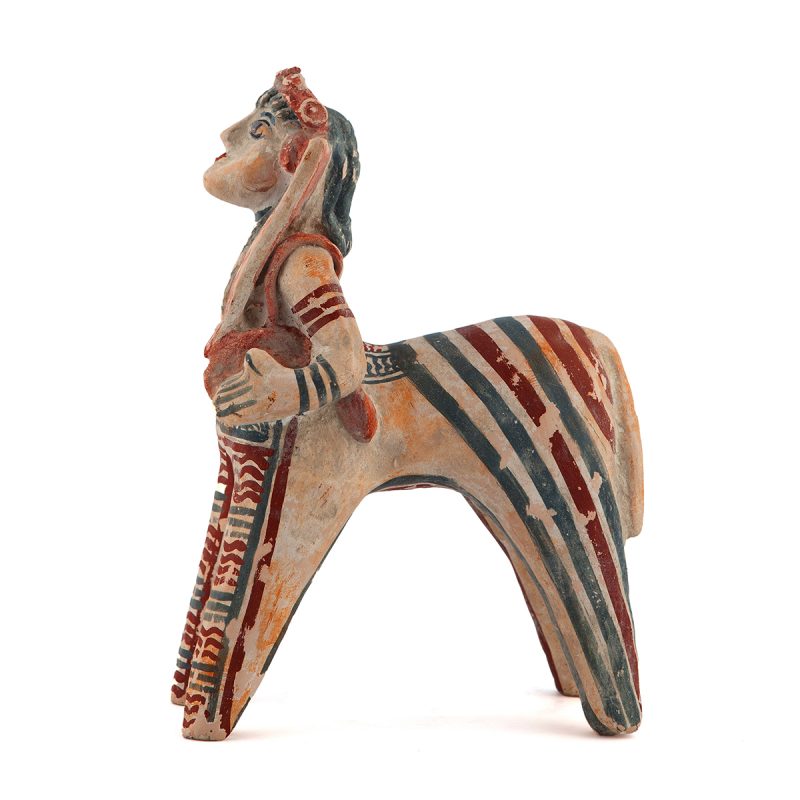 Centaur Female figurine, Ancient Greek, Minoan civilization, Mycenaean civilization , Ancient Greek, ancient Greek vase , Heraklion museum, buy greekart.com, Greek art, ancient Greek, traditional Greek, Greek store, statues, pottery, ancient Greek replicas, all Greek to me, Minoan replica, it's all Greek, replica, Athena, Athens, reproductions museum, art, terracotta, handicraft, handmade, hellenic art, greek busts