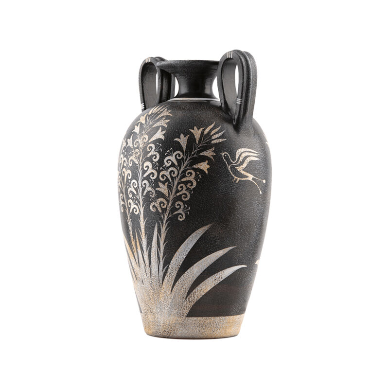 Knossos palace Amphora vase with lilies