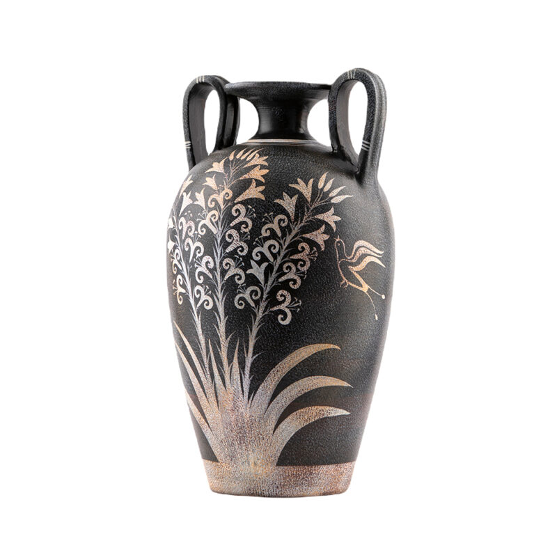 Knossos palace Amphora vase with lilies