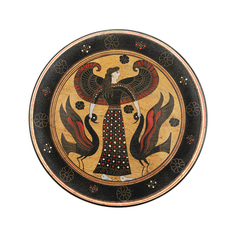 Geometric Plate - Goddess Artemis