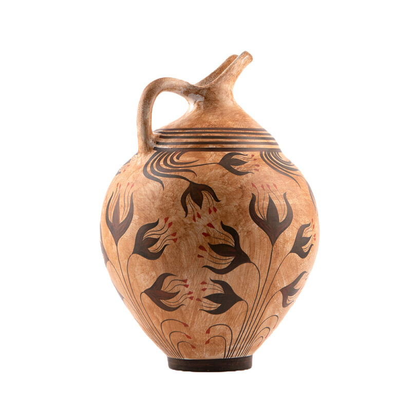 Prochus vase with sea lilies (Milos island)