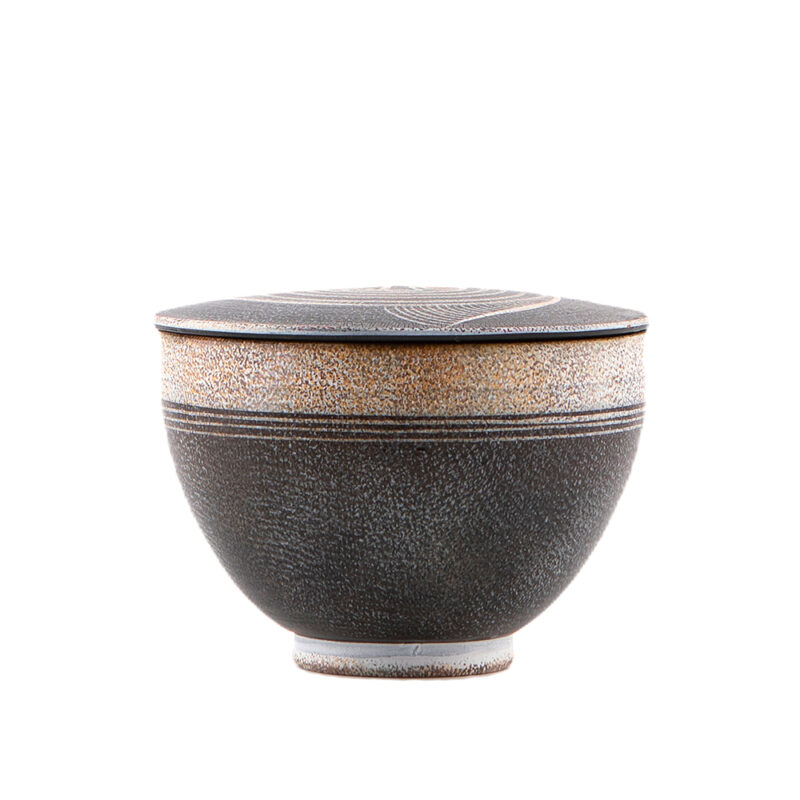 Kamares ware Pyxis with a moving shell