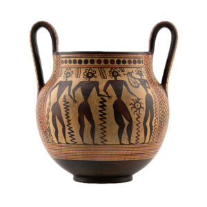 Kantharus vessel with a festive scene