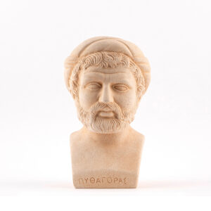 Pythagoras bust