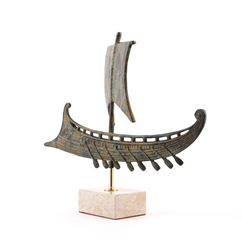 Ancient Greek bronze trireme